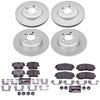 Z23 Daily Driver Premium Carbon-Fiber Ceramic Brake Pad and Fully Coated Rotor Kit for 2006-2023 Dodge Charger