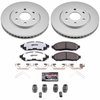 Z36 Truck & Tow Premium Carbon-Fiber Ceramic Brake Pad and Fully Coated Rotor Kit for 2005-2015 Nissan Frontier
