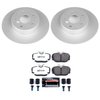 Z36 Truck & Tow Premium Carbon-Fiber Ceramic Brake Pad and Fully Coated Rotor Kit for 1999-2004 Land Rover Discovery