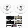 Z23 Daily Driver Premium Carbon-Fiber Ceramic Brake Pad and Fully Coated Rotor Kit for 2016-2025 Lexus RC300