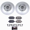 Z23 Daily Driver Premium Carbon-Fiber Ceramic Brake Pad and Fully Coated Rotor Kit for 2017-2019 Chevrolet Cruze