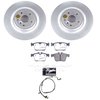 Z36 Truck & Tow Premium Carbon-Fiber Ceramic Brake Pad and Fully Coated Rotor Kit for 2017-2020 Jaguar XE & 2016-2024 Jaguar XF