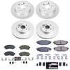 Z23 Daily Driver Premium Carbon-Fiber Ceramic Brake Pad and Fully Coated Rotor Kit for 2017-2022 Subaru Impreza