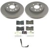 Z23 Daily Driver Premium Carbon-Fiber Ceramic Brake Pad and Fully Coated Rotor Kit for 2019-2026 Chevrolet Silverado 1500