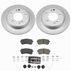 Z23 Daily Driver Premium Carbon-Fiber Ceramic Brake Pad and Fully Coated Rotor Kit for 2021-2025 Kia Seltos
