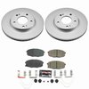 Z23 Daily Driver Premium Carbon-Fiber Ceramic Brake Pad and Fully Coated Rotor Kit for 2021-2025 Kia Seltos