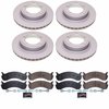 Z36 Truck & Tow Premium Carbon-Fiber Ceramic Brake Pad and Fully Coated Rotor Kit