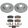 Z23 Daily Driver Premium Carbon-Fiber Ceramic Brake Pad and Fully Coated Rotor Kit for 2021-2025 Hyundai Elantra