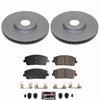 Z23 Daily Driver Premium Carbon-Fiber Ceramic Brake Pad and Fully Coated Rotor Kit for 2020-2025 Hyundai Palisade