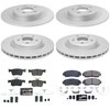 Z23 Daily Driver Premium Carbon-Fiber Ceramic Brake Pad and Fully Coated Rotor Kit for 2021-2025 Acura TLX
