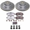 Z36 Truck & Tow Premium Carbon-Fiber Ceramic Brake Pad and Fully Coated Rotor Kit for 2006-2012 Workhorse Custom Chassis W42