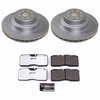 Z36 Truck & Tow Premium Carbon-Fiber Ceramic Brake Pad and Fully Coated Rotor Kit for 2006-2008 Workhorse Custom Chassis W42