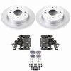 Z23 Daily Driver Premium Carbon-Fiber Ceramic Pad, Fully Coated Rotor, and Caliper Kit for 1998-2002 Honda Accord