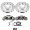 Z36 Truck and Tow Premium Carbon-Fiber Ceramic Pad, Fully Coated Rotor, and Caliper Kit for 1997-2005 Chevrolet Blazer