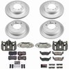 Z23 Daily Driver Premium Carbon-Fiber Ceramic Pad, Fully Coated Rotor, and Caliper Kit for 2006-2010 Hummer H3