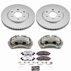 Z36 Truck and Tow Premium Carbon-Fiber Ceramic Pad, Fully Coated Rotor, and Caliper Kit for 2005-2015 Nissan Frontier