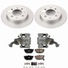 Z23 Daily Driver Premium Carbon-Fiber Ceramic Pad, Fully Coated Rotor, and Caliper Kit for 2004-2009 Kia Spectra