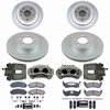 Z23 Daily Driver Premium Carbon-Fiber Ceramic Pad, Fully Coated Rotor, and Caliper Kit for 2010-2011 Ford Ranger