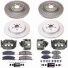 Z23 Daily Driver Premium Carbon-Fiber Ceramic Pad, Fully Coated Rotor, and Caliper Kit for 2013-2017 Ford Explorer