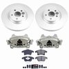 Z23 Daily Driver Premium Carbon-Fiber Ceramic Pad, Fully Coated Rotor, and Caliper Kit for 2017-2020 Lincoln MKZ