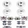 Z23 Daily Driver Premium Carbon-Fiber Ceramic Pad, Fully Coated Rotor, and Caliper Kit for 2017-2020 Lincoln MKZ