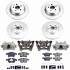 Z23 Daily Driver Premium Carbon-Fiber Ceramic Pad, Fully Coated Rotor, and Caliper Kit for 2017-2020 Lincoln MKZ