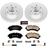Performance Brake Upgrade Kit Cross-Drilled and Slotted Rotors