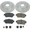 Stock Upgrade Z17 Brake Pad & Rotor Kit Fits Nissan Leaf, Rouge 2018-2021, Models - image 1