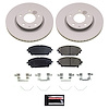 CRK8756 Genuine Geomet Coated Rotor & Low-Dust Ceramic Brake Pad Kit - image 1