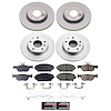 CRK8813 Genuine Geomet Coated Rotor & Low-Dust Ceramic Brake Pad Kit - image 1
