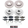 CRK8814 Genuine Geomet Coated Rotor & Low-Dust Ceramic Brake Pad Kit - image 1