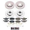 CRK8815 Genuine Geomet Coated Rotor & Low-Dust Ceramic Brake Pad Kit - image 1