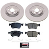 CRK8926 Genuine Geomet Coated Rotor & Low-Dust Ceramic Brake Pad Kit - image 1