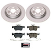 CRK8933 Genuine Geomet Coated Rotor & Low-Dust Ceramic Brake Pad Kit - image 1