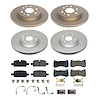 CRK8939 Genuine Geomet Coated Rotor & Low-Dust Ceramic Brake Pad Kit - image 1
