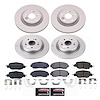 CRK8942 Genuine Geomet Coated Rotor & Low-Dust Ceramic Brake Pad Kit - image 1