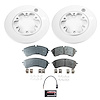 CRK8992 Genuine Geomet Coated Rotor & Low-Dust Ceramic Brake Pad Kit - image 1