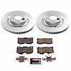 CRK9029 Genuine Geomet Coated Rotor & Low-Dust Ceramic Brake Pad Kit - image 1