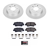 CRK9060 Genuine Geomet Coated Rotor & Low-Dust Ceramic Brake Pad Kit - image 1