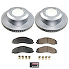 CRK9184 Genuine Geomet Coated Rotor & Low-Dust Ceramic Brake Pad Kit - image 1