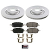 CRK9207 Genuine Geomet Coated Rotor & Low-Dust Ceramic Brake Pad Kit - image 1