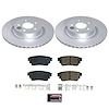 CRK9219 Genuine Geomet Coated Rotor & Low-Dust Ceramic Brake Pad Kit - image 1