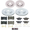 CRK9270 Genuine Geomet Coated Rotor & Low-Dust Ceramic Brake Pad Kit - image 1