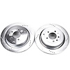 Power Stop Drilled And Slotted Brake Rotor - image 1