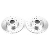 Cross-Drilled and Slotted Brake Rotors Front - image 1