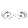 Cross-Drilled and Slotted Brake Rotors Front - image 1