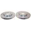 EBR1684XPR Front Drilled, Slotted & Zinc Plated Brake Rotor Pair, Includes EBR1684XL & EBR1684XR - image 1