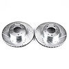 Power Stop Drilled And Slotted Brake Rotor - image 1