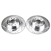 Power Stop Drilled And Slotted Brake Rotor - image 1