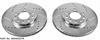Power Stop Drilled And Slotted Brake Rotor - image 1